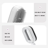 Non-Heated Styling Comb – 3D Air Cushion Massage Brush for Hair Care and Detangling, Air Bag Massage Comb