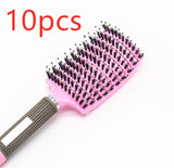 Anti-Klit Detangling Hair Brush – Nylon Bristle Scalp Massage Teaser Comb for Women