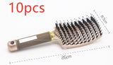 Anti-Klit Detangling Hair Brush – Nylon Bristle Scalp Massage Teaser Comb for Women