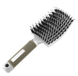 Anti-Klit Detangling Hair Brush – Nylon Bristle Scalp Massage Teaser Comb for Women