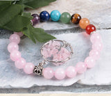 Elegant Crystal Beaded Bracelet – Fashionable, Handmade Gemstone Jewelry