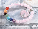 Elegant Crystal Beaded Bracelet – Fashionable, Handmade Gemstone Jewelry