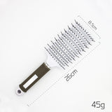 Anti-Klit Detangling Hair Brush – Nylon Bristle Scalp Massage Teaser Comb for Women