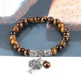 Tree of Life Natural Stone Bracelet – Symbolic Jewelry for Strength and Growth