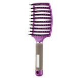 Anti-Klit Detangling Hair Brush – Nylon Bristle Scalp Massage Teaser Comb for Women