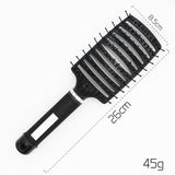 Anti-Klit Detangling Hair Brush – Nylon Bristle Scalp Massage Teaser Comb for Women