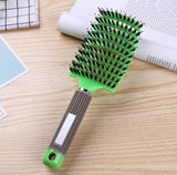 Anti-Klit Detangling Hair Brush – Nylon Bristle Scalp Massage Teaser Comb for Women