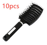 Anti-Klit Detangling Hair Brush – Nylon Bristle Scalp Massage Teaser Comb for Women