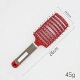 Anti-Klit Detangling Hair Brush – Nylon Bristle Scalp Massage Teaser Comb for Women