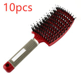 Anti-Klit Detangling Hair Brush – Nylon Bristle Scalp Massage Teaser Comb for Women