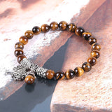 Tree of Life Natural Stone Bracelet – Symbolic Jewelry for Strength and Growth