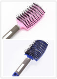 Anti-Klit Detangling Hair Brush – Nylon Bristle Scalp Massage Teaser Comb for Women