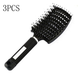 Anti-Klit Detangling Hair Brush – Nylon Bristle Scalp Massage Teaser Comb for Women