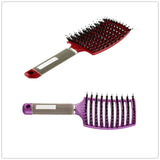 Anti-Klit Detangling Hair Brush – Nylon Bristle Scalp Massage Teaser Comb for Women