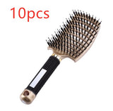 Anti-Klit Detangling Hair Brush – Nylon Bristle Scalp Massage Teaser Comb for Women