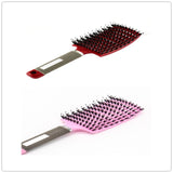 Anti-Klit Detangling Hair Brush – Nylon Bristle Scalp Massage Teaser Comb for Women