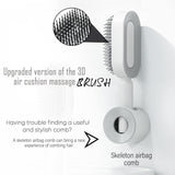 Non-Heated Styling Comb – 3D Air Cushion Massage Brush for Hair Care and Detangling, Air Bag Massage Comb