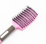 Anti-Klit Detangling Hair Brush – Nylon Bristle Scalp Massage Teaser Comb for Women