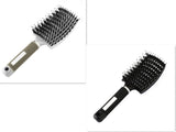 Anti-Klit Detangling Hair Brush – Nylon Bristle Scalp Massage Teaser Comb for Women