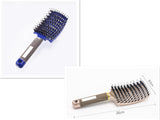 Anti-Klit Detangling Hair Brush – Nylon Bristle Scalp Massage Teaser Comb for Women