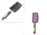 Anti-Klit Detangling Hair Brush – Nylon Bristle Scalp Massage Teaser Comb for Women