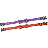 Halloween Dog & Cat Collar with Bell – Adjustable Bow Tie for Pets