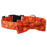 Halloween Dog & Cat Collar with Bell – Adjustable Bow Tie for Pets