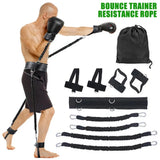 Boxing Training Resistance Band Set Fitness Resistance Bands Waist Leg Bouncing Training for Arm Exercises Boxing Muay Training