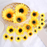 Silk Artificial Flowers Daisy Sunflower Artificial Plants For Wedding Centerpieces Home Decoration Diy Party Wreath Christmas