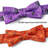 Halloween Dog & Cat Collar with Bell – Adjustable Bow Tie for Pets