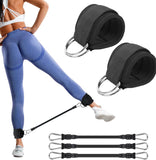 New Ankle Resistance Bands, Ankle Bands  Working Out with Cuffs, Resistance Bands  Leg Butt Training Workout Equipment  Kic