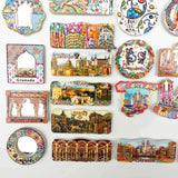Spain Travelling Souvenirs Fridge Magnets Tourist Souvenirs of Spainish Resort Magnetic Stickers for Photo Wall Home Decor