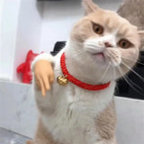 Cat Interactive Funny Gesture Toys Mini Multi-Style Teasing Funny Cat silicone Finger Human Fake Hand Puppet Pet Supplies