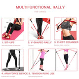 Resistance Band Boxing Muay Training Stretching Strap Set Gym Workout Fitness Exercises Waist Leg Strength Training Belt