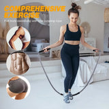 Jump Rope  Weighted Jump Rope for Fitness, Workout Equipment for Men & Women, Adult Heavy Workout Rope for Improve Strength