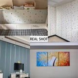 Bedroom Living Room Linen PVC Self-Adhesive Wallpaper DIY Decorative Film Wall Sticker Contact Paper Home Decor