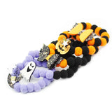 Halloween Adjustable Cats dogs Pumpkin Ghost  Collar With Pet Collar Festival Dog Collars Cat Necklace pet Kitten Accessories