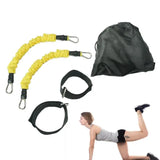 Adjustable Ankle Resistance Bands – 20/30/40/50 lbs for Leg Strength Training