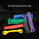 New 1PC/Lot Fitness Rubber Band Elastic Yoga Resistance Bands Set  Circle Expander Bands Gym Fitness Booty Band  Workout