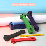 New 1PC/Lot Fitness Rubber Band Elastic Yoga Resistance Bands Set  Circle Expander Bands Gym Fitness Booty Band  Workout