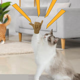 Cat Interactive Funny Gesture Toys Mini Multi-Style Teasing Funny Cat silicone Finger Human Fake Hand Puppet Pet Supplies