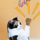 Cat Interactive Funny Gesture Toys Mini Multi-Style Teasing Funny Cat silicone Finger Human Fake Hand Puppet Pet Supplies