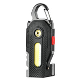 Multifunctional Charging Emergency Light Keychain – High-Brightness COB LED Work Light for Outdoor Camping and Maintenance