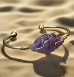 Asgard Crafted Natural Gemstone Bangle – Elegant Jewelry with Unique Gemstones