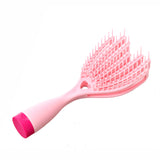 Elastic Scalp Massage Hair Comb – Dual-Purpose Wet & Dry Haircare Brush for Women & Men