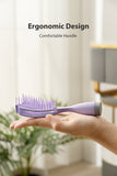 Elastic Scalp Massage Hair Comb – Dual-Purpose Wet & Dry Haircare Brush for Women & Men