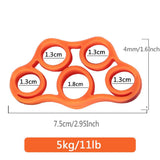 SKDK Hand Gripper Silicone Finger Expander Exercise Hand Grip Wrist Strength Trainer Gym Fitness Training Power Hand Gripper