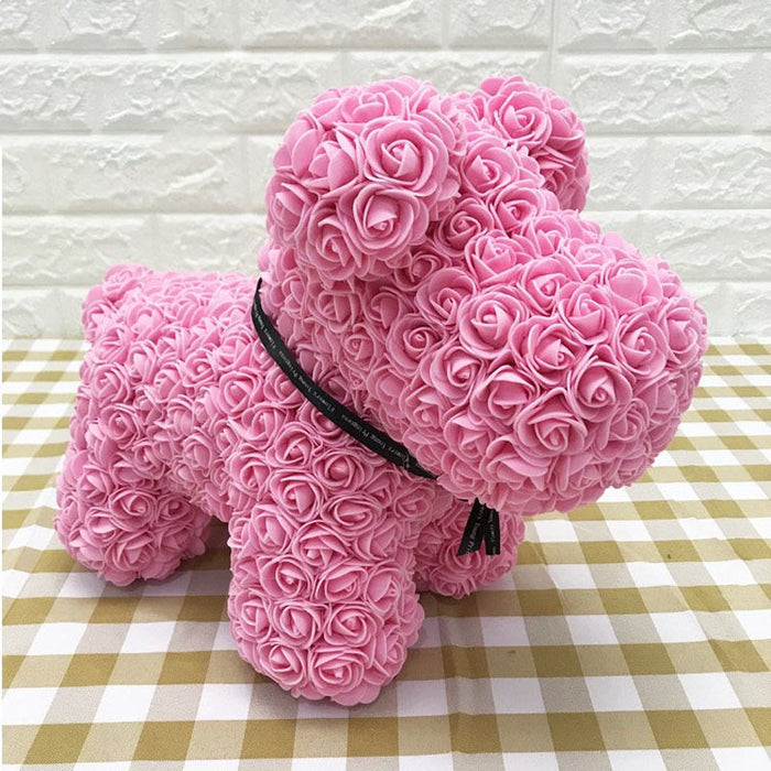 Christmas Dog Panda Unicorn Teddy Bear Rose Soap Foam Flower Artificial Toy Birtthday Mothers Day Birthday Gifts for Women