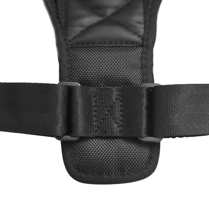 Unisex Men Women Adjustable Posture Corrector Back Corset Shoulder Support Brace Belt