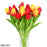 rustic wedding bouquets 10PCS Tulip Artificial Flower Real Touch Artificial Bouquet PE Fake Flower for Wedding Decoration Flowers Home Garden Decor